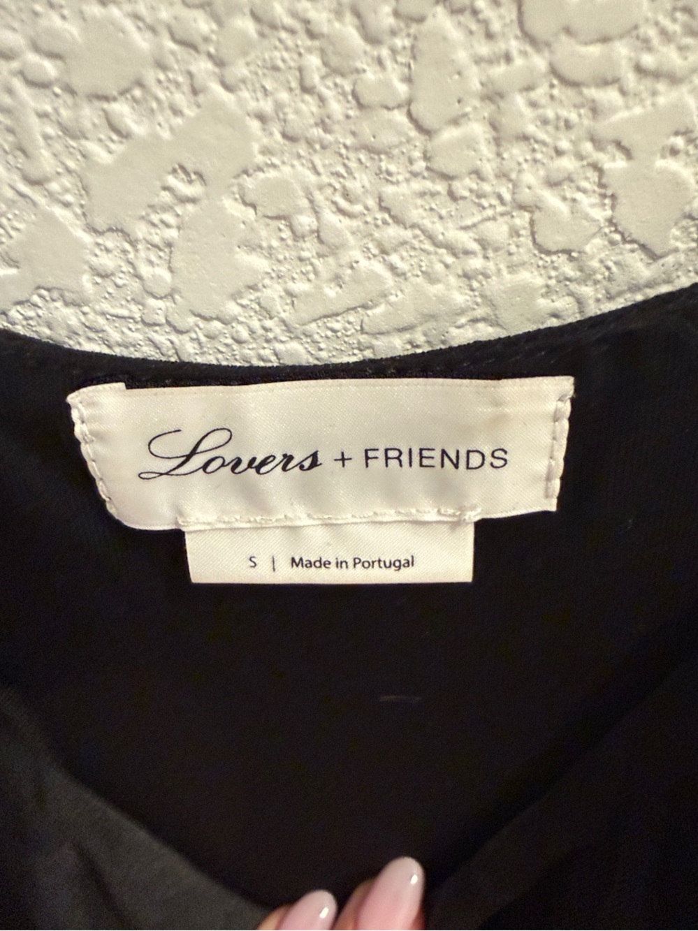 Lovers + Friends Black Cowl Neck Spaghetti-Strap Maxi Dress - Picture 5 of 5